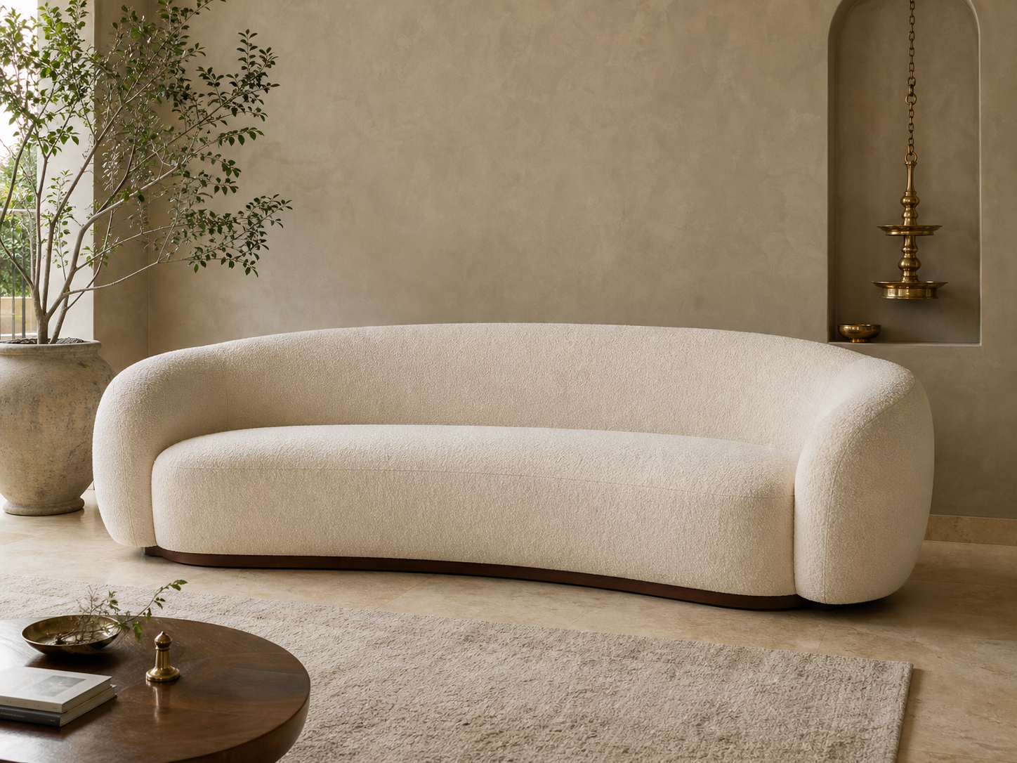 Aaranya Crescent Sofa